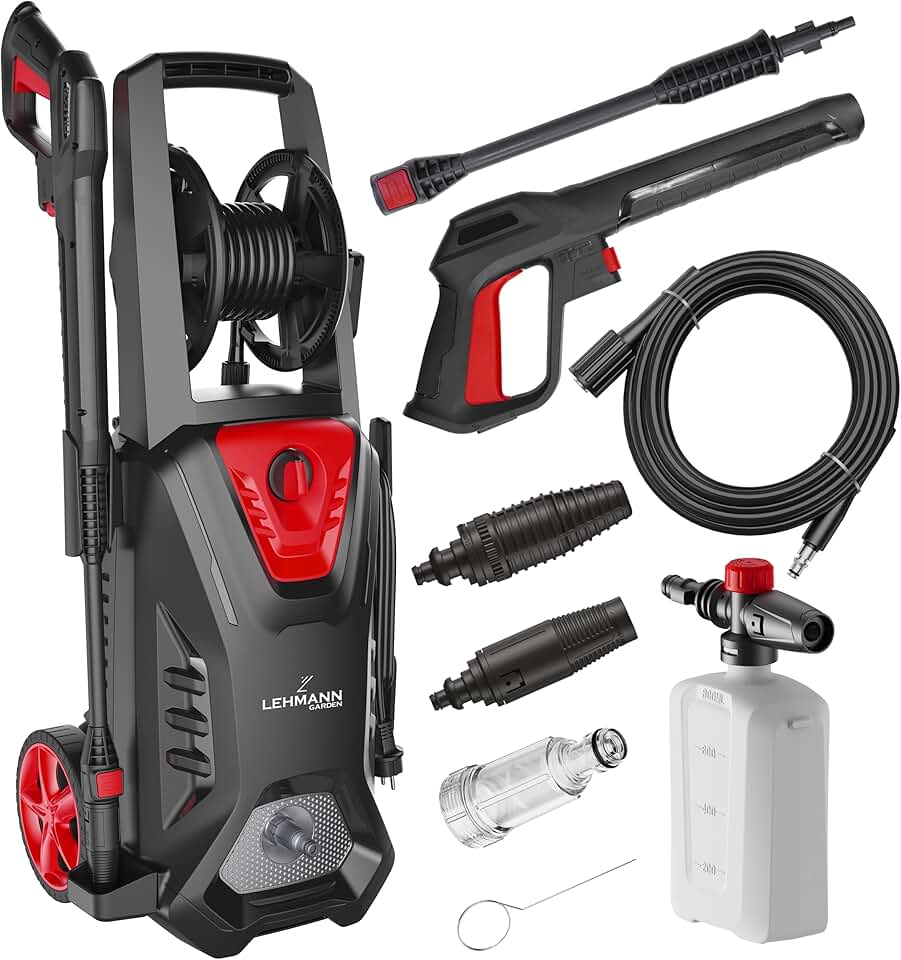 etevert - Missouri série - 13 m rayon, 240 bar, 2200W, 480 l/h, accessoires
