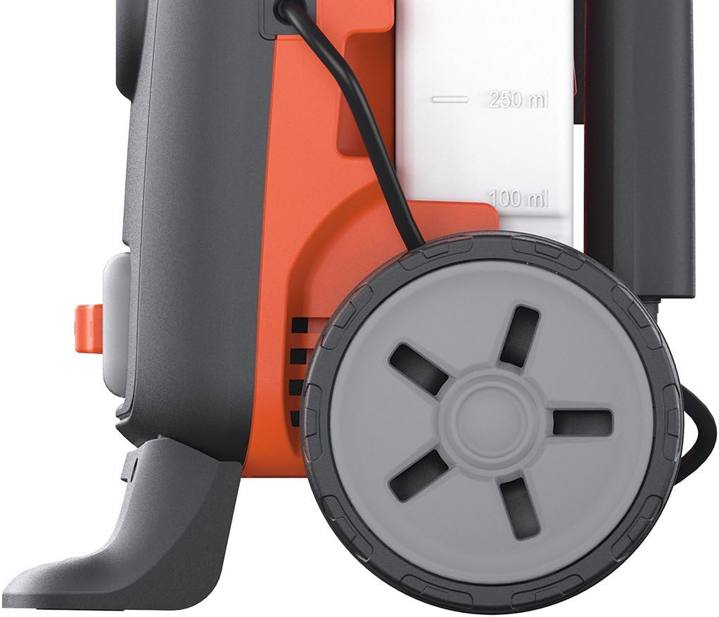 etevert Nettoyeur Haute Pression BXPW1600PE avec Patio Cleaner et Brosse Fixe (1600 W, 125 Bar, 420 l/h)
