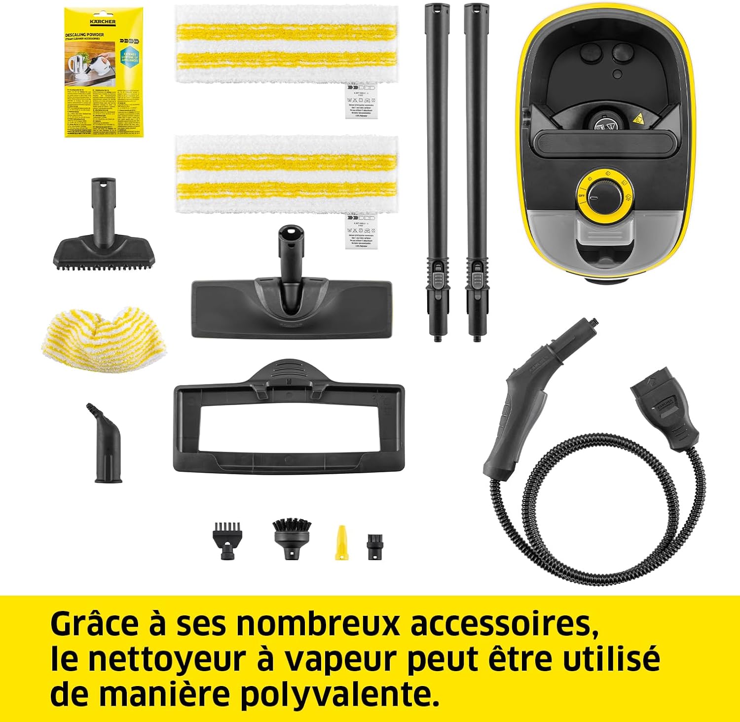 etevert SC 5 Deluxe Signature Line - 1,3l - 4 bar - VapoHydro - 130m²
