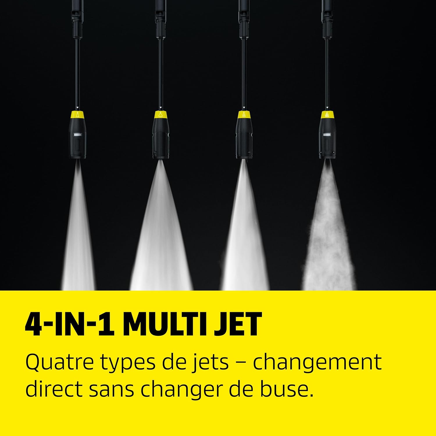 etevert - K 5 Comfort Premium - 145 bar, 500 l/h, 40m²/h, tuyau flexible