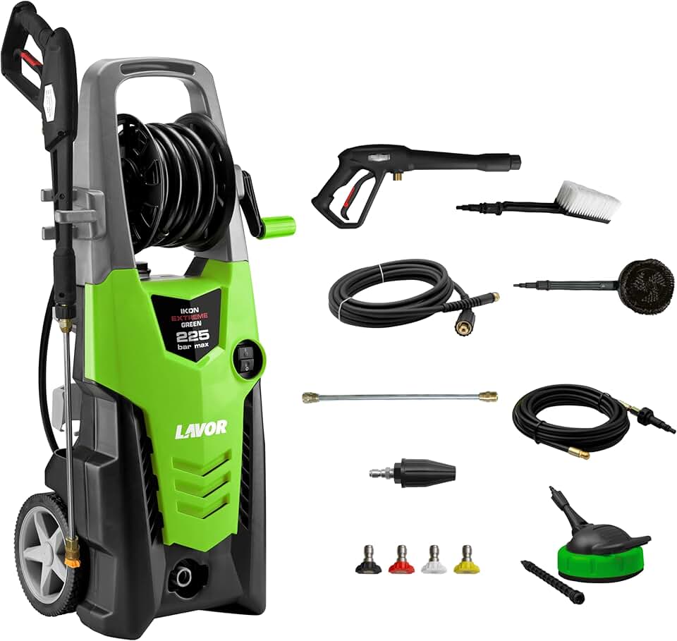 etevert - IKON 225 Extreme - moteur 2300W, 225 bar, 300l/h, mousse ajustable