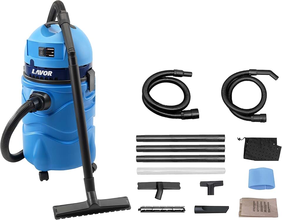 etevert - Swimmy aspirateur piscine, 1600W, 27kPa, 70l/s, 20L