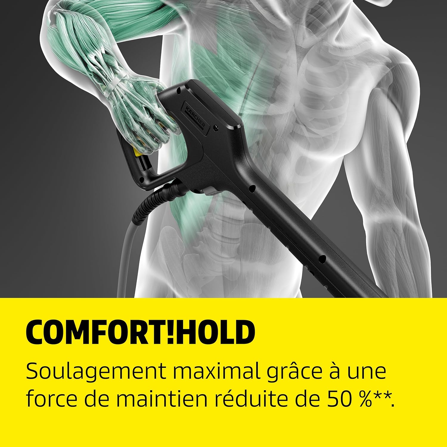 etevert - K 5 Comfort Premium - 145 bar, 500 l/h, 40m²/h, tuyau flexible