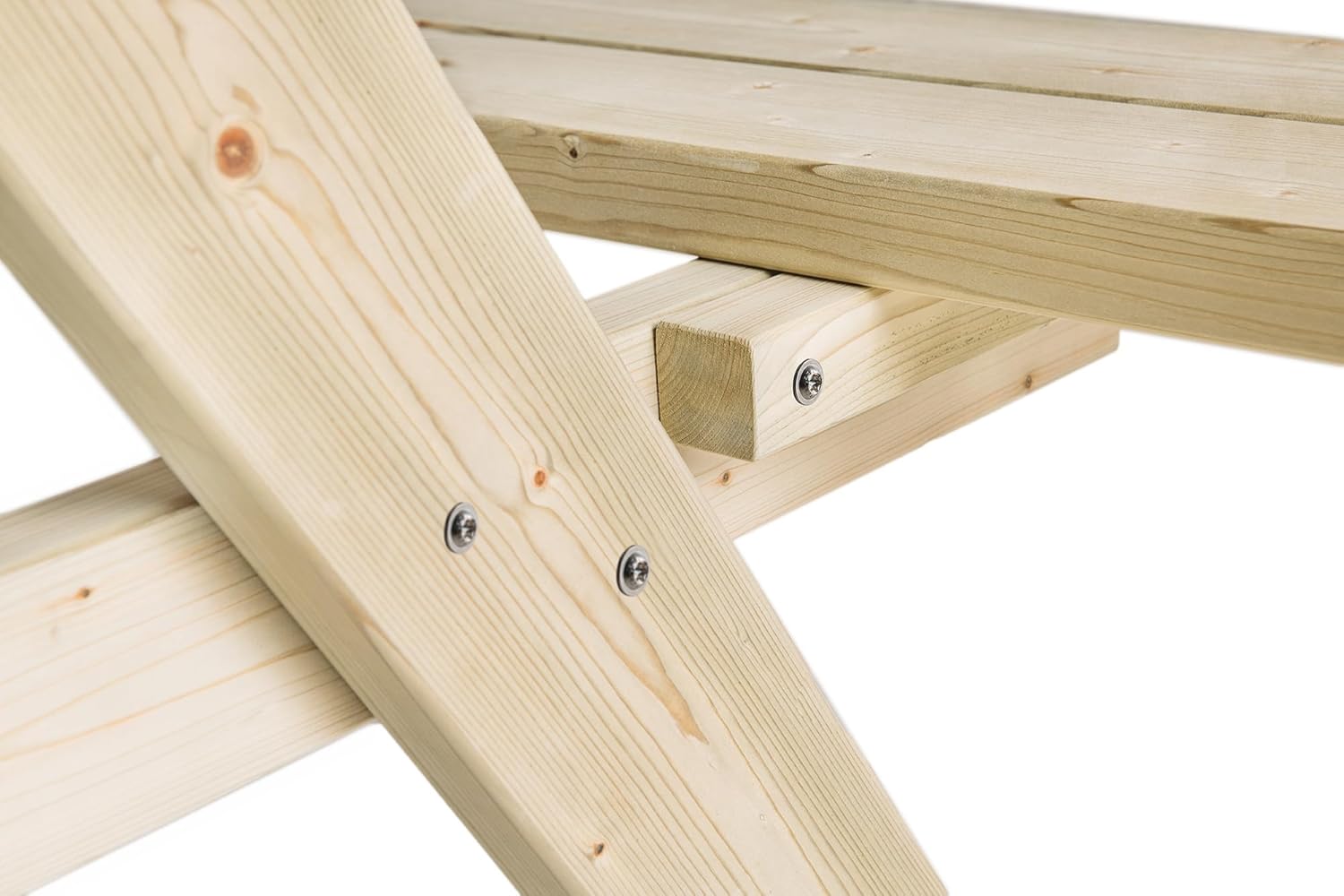 Table de Pique-Nique - Collection UNGURS - Résistante aux intempéries - Sièges pliants, idéale jardin_extérieur - etevert-