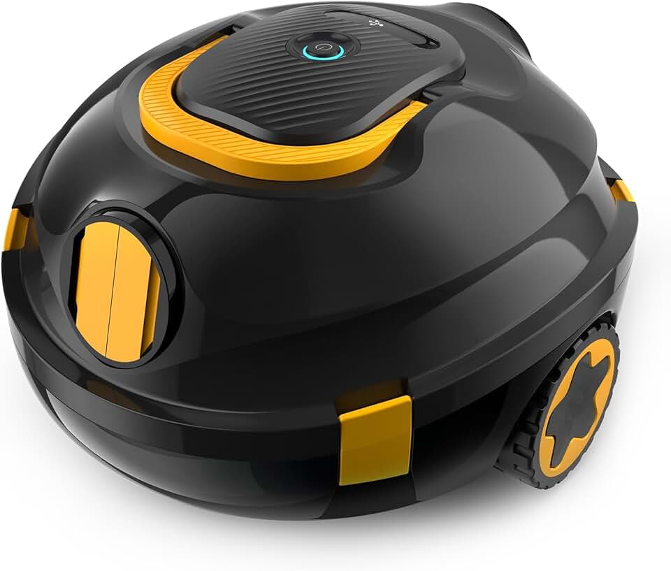 etevert - Robot piscine sans fil - 120min autonomie, 110㎡, léger, puissant