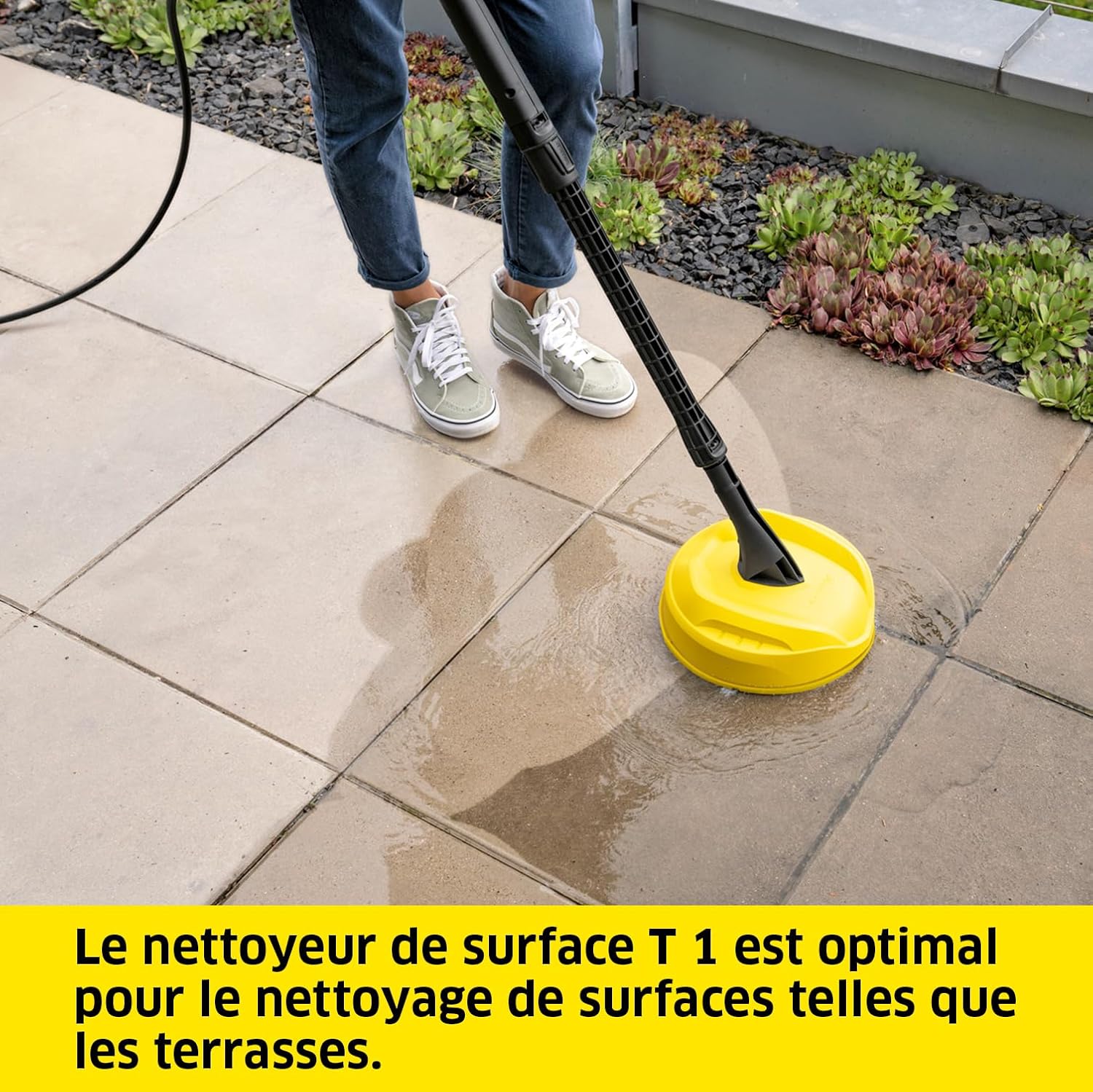 etevert Nettoyeur Haute Pression K 3 Horizontal Plus Home, Pression : Max. 120 Bar, Débit : 380 l/h, Surface : 25 m²/h, Filtre à Eau, Poids : 3,6 kg, Flexible et Pistolet, Lance, Rotabuse, Home Kit