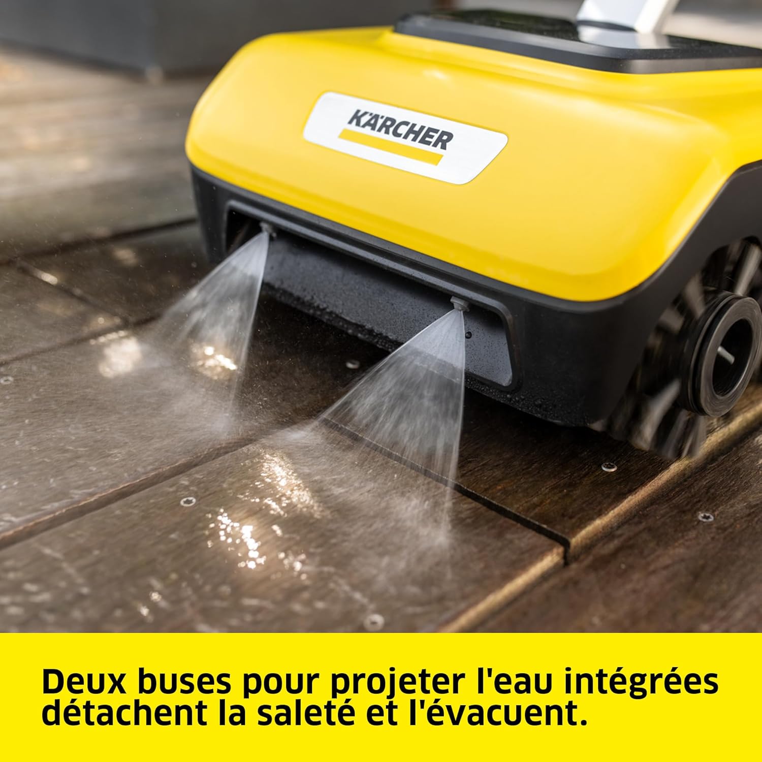 etevert - PCL 6 - 300 mm - nettoyeur terrasse, pression 10 bar, rotation 600-800 TR/Min, PCL6