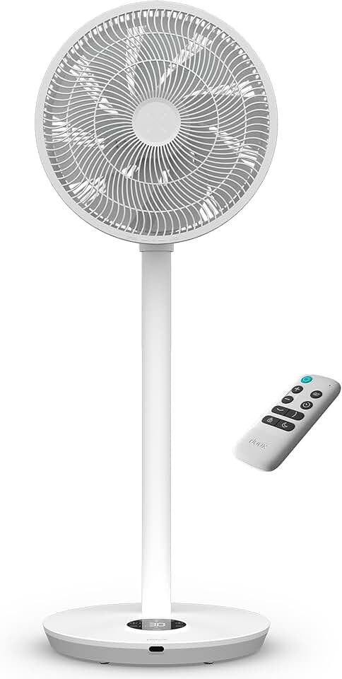 etevert - Whisper Flex 2 - 54-92cm - ventilateur silencieux, mode nuit, 2W, télécommande