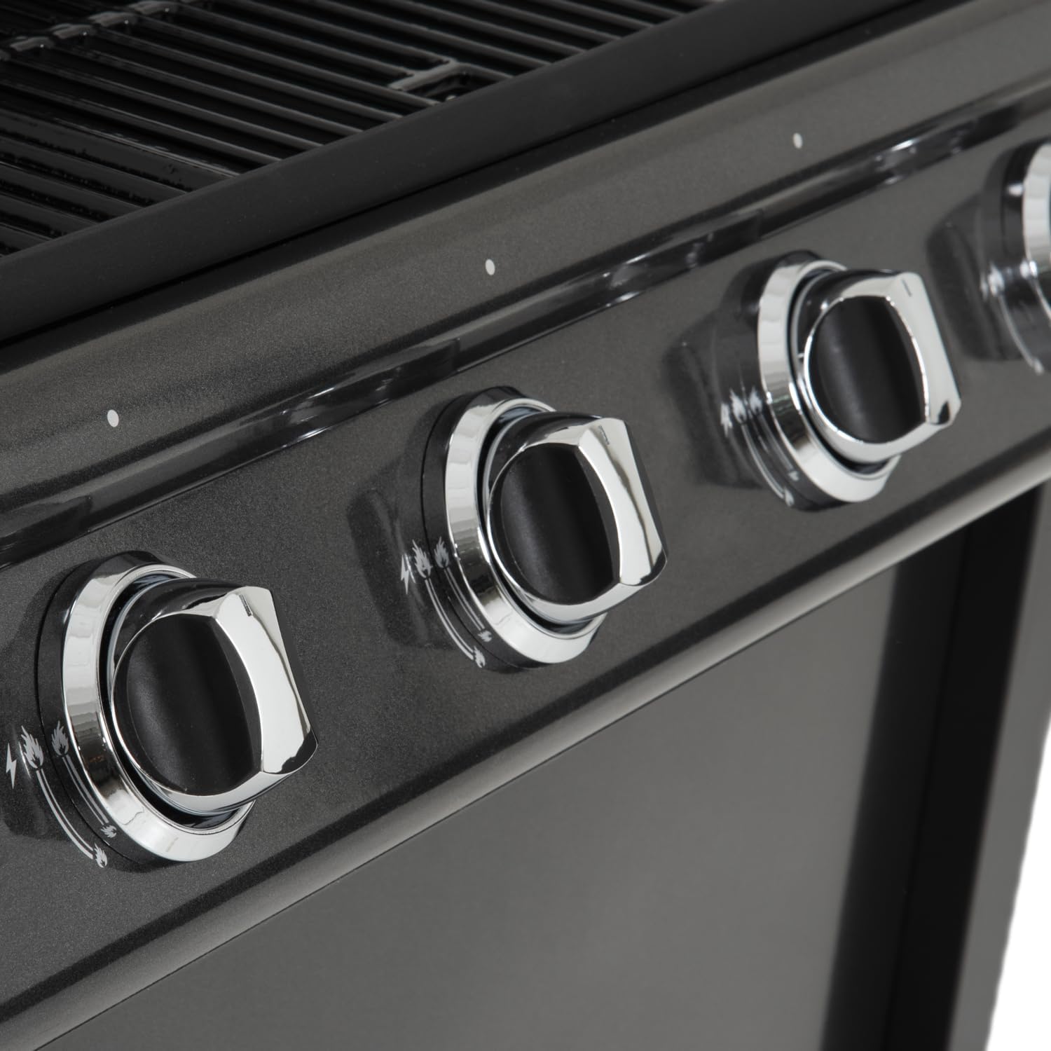 etevert - Barbecue gaz RENO - 4 brûleurs 14kW avec thermomètre