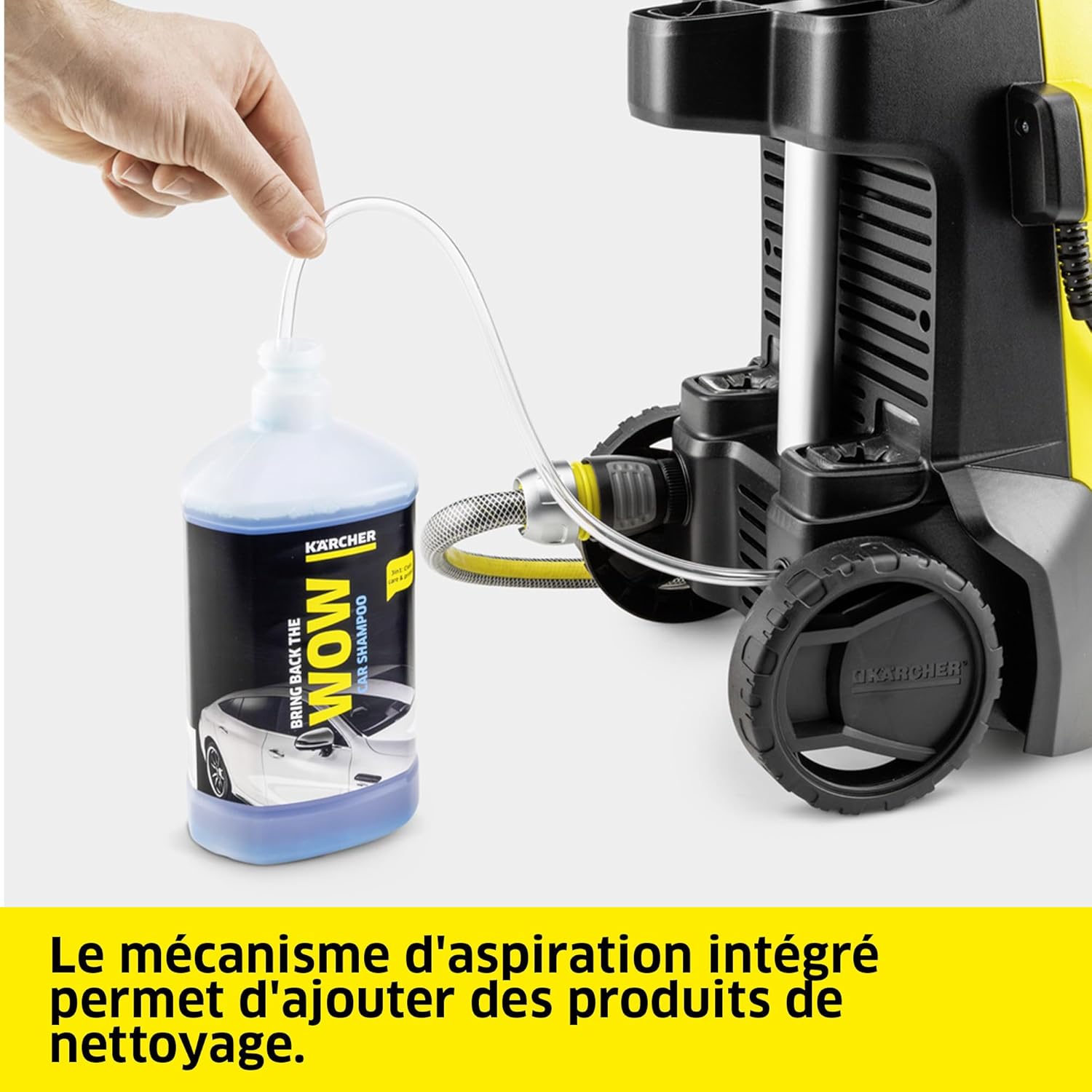 etevert - K4 Classic - 4,6kg - 130 bar, 420 l/h, kit voiture, Rotabuse